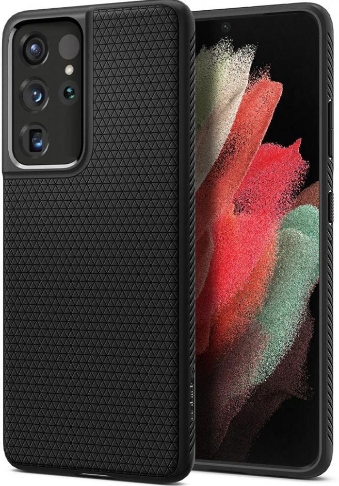 Spigen Galaxy S21 Ultra Liquid Air Black