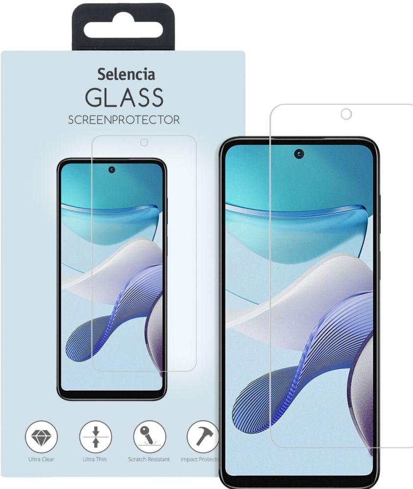 Selencia Gehard Glas Screenprotector Motorola Moto G13 / G23