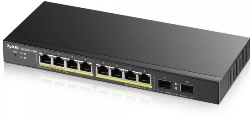 Zyxel GS1900-8HP - Switch