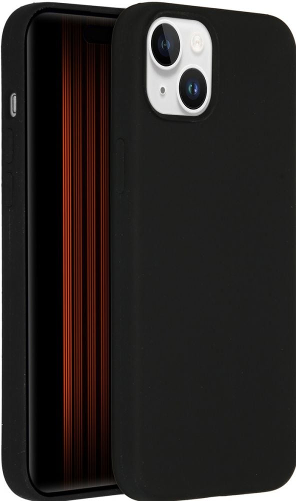 ACCEZZ Accezz Liquid Silicone Backcover met MagSafe iPhone 15 Plus - Zwart