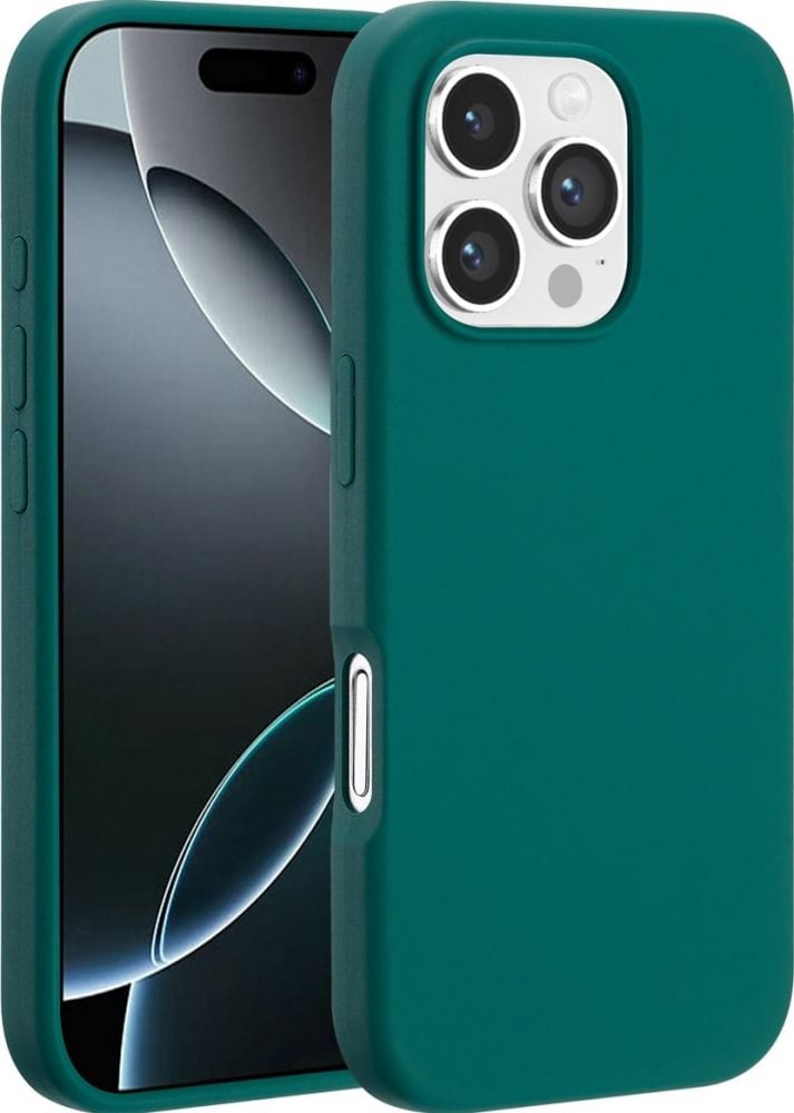 ACCEZZ Accezz Liquid Silicone Backcover met MagSafe iPhone 16 Pro Max - Forest Green