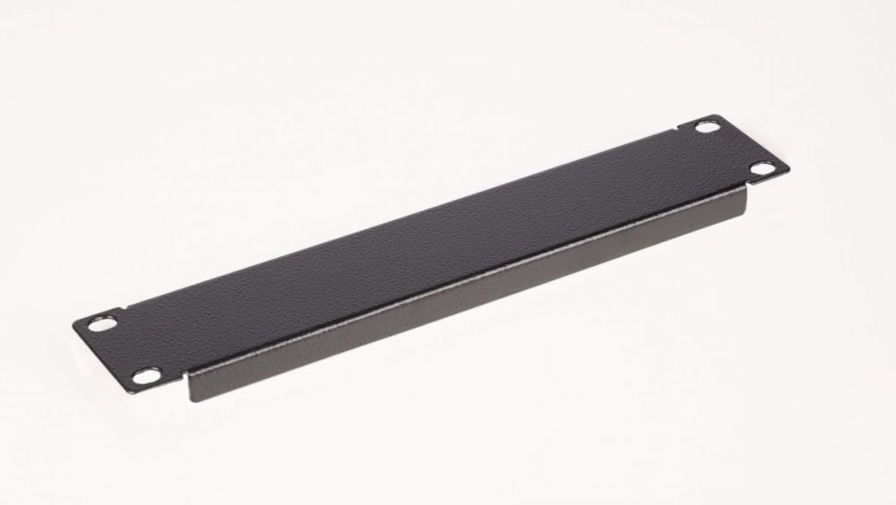 Equip Blankpanel 10" 1U, zwart