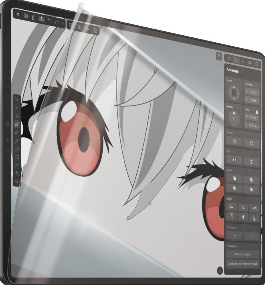PanzerGlass GraphicPaper - Schermbeschermer voor tablet