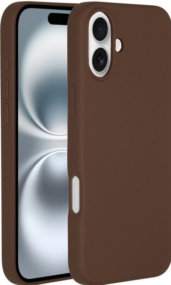 ACCEZZ Accezz Liquid Silicone Backcover met MagSafe iPhone 16 - New Tea Brown