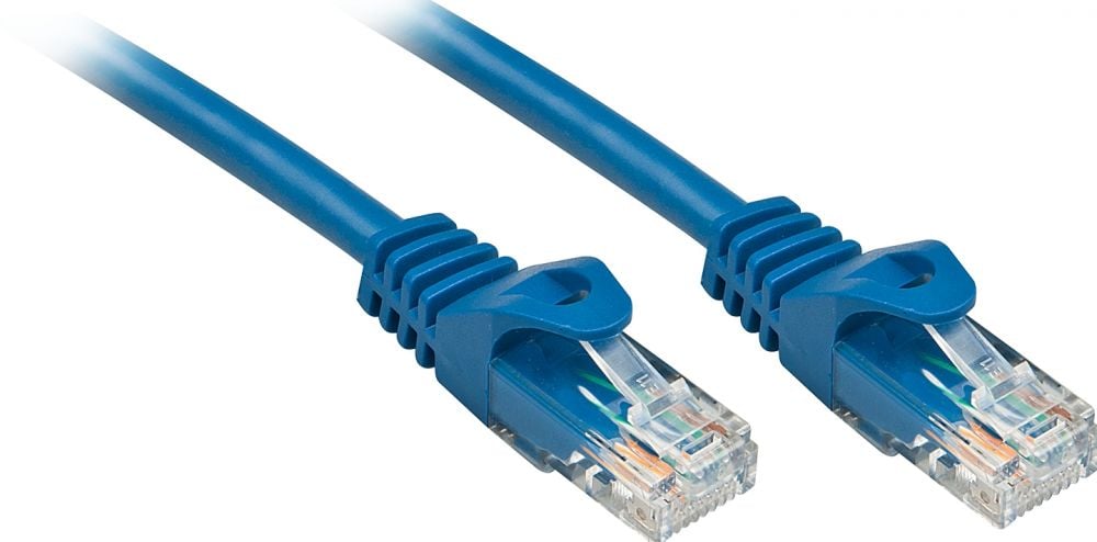 Lindy Patchkabel Cat6 U/UTP Basic blauw 1.00m