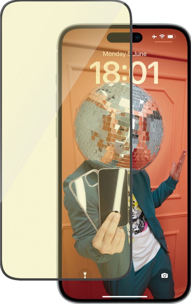 PanzerGlass - Schermbeschermer voor mobiele telefoon