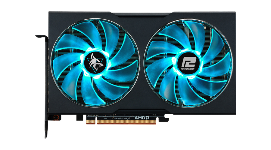 Powercolor Radeon RX7600 Hellhound 8GB GDDR6 HDMI 3xDP