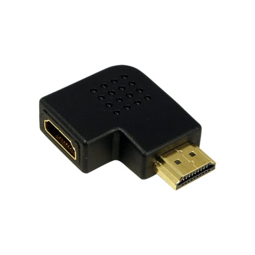 Logilink HDMI-Adapter HDMI>HDMI St/Bu 90° plat gewinkelt