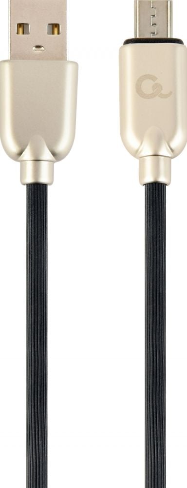 gembird Hochwertiges Micro-USB-oplaadkabel , 2 m, zwart