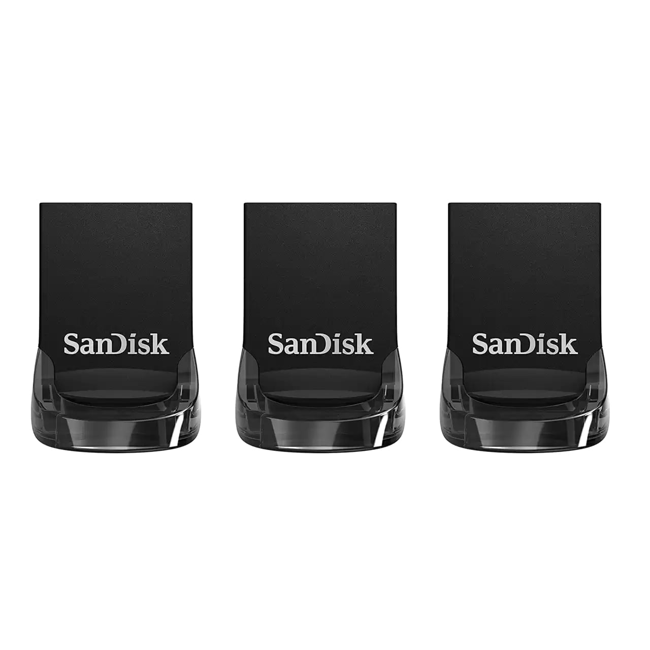 Sandisk Ultra Fit USB 3.1 32GB Black 3-pack - USB-Stick