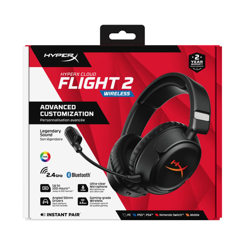 HyperX Cloud Flight 2 - Draadloze Gaming Headset
