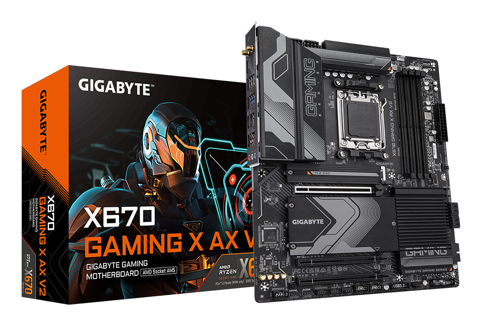 GIGABYTE X670 GAMING X AX V2 - Moederbord
