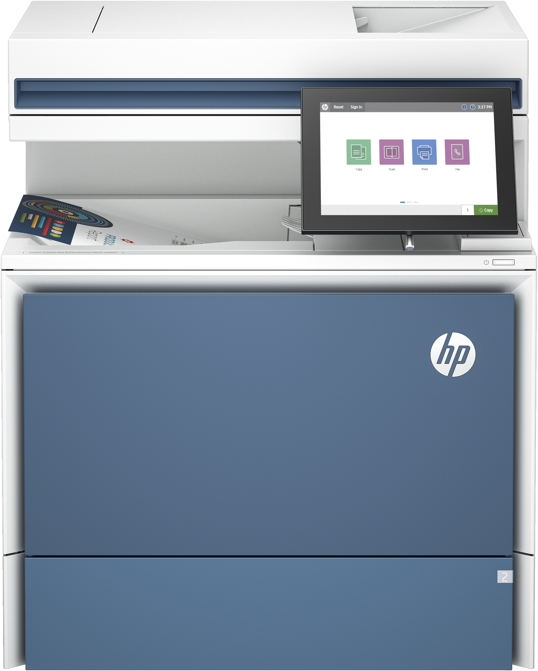 HP Color LaserJet Enterprise MFP 5800dn - Multifunctionele printer