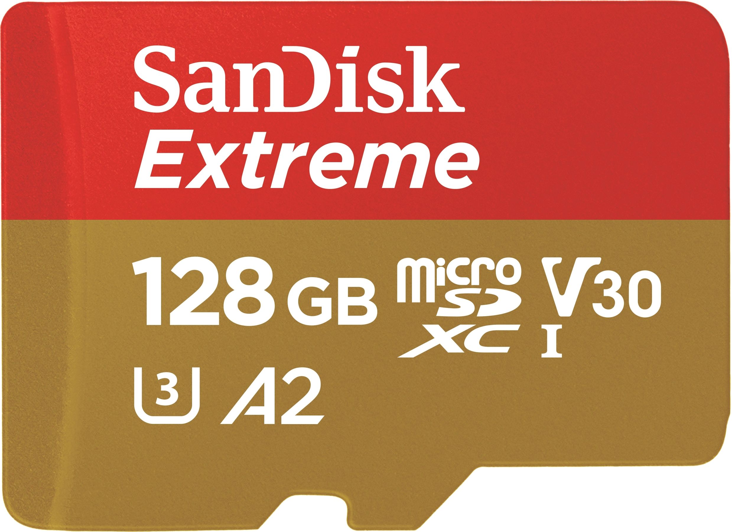 SanDisk Extreme microSDXC V30 128GB - Flashgeheugenkaart