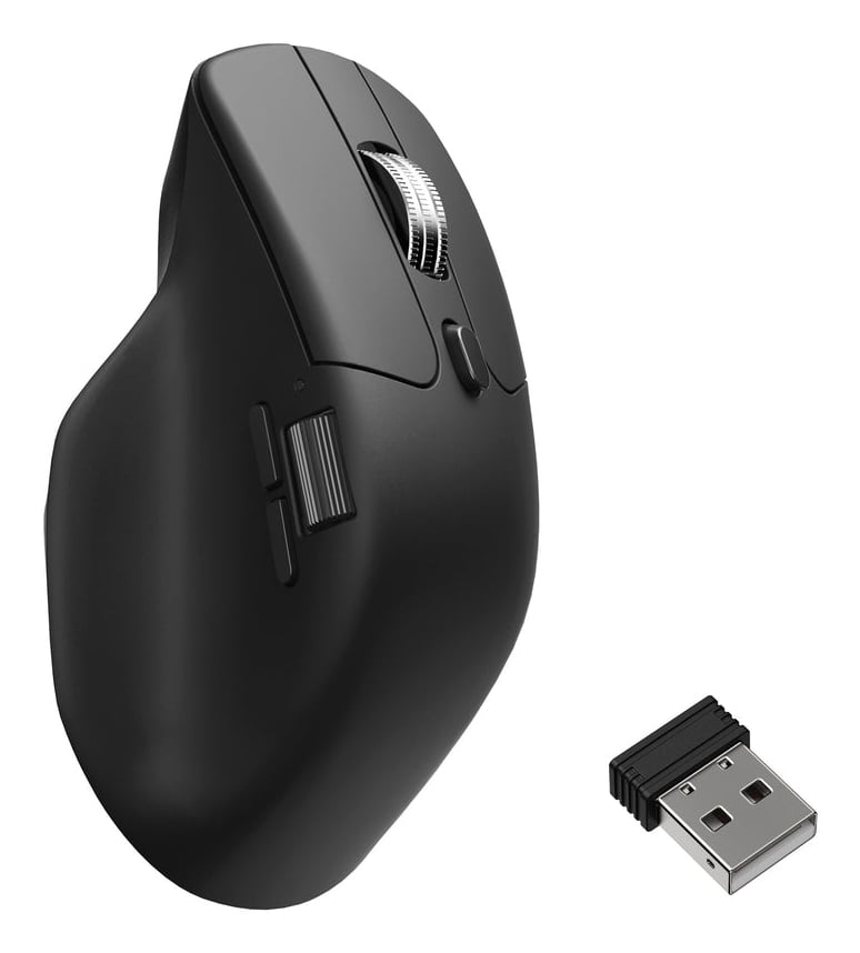 Keychron M6 8K Zwart - Muis