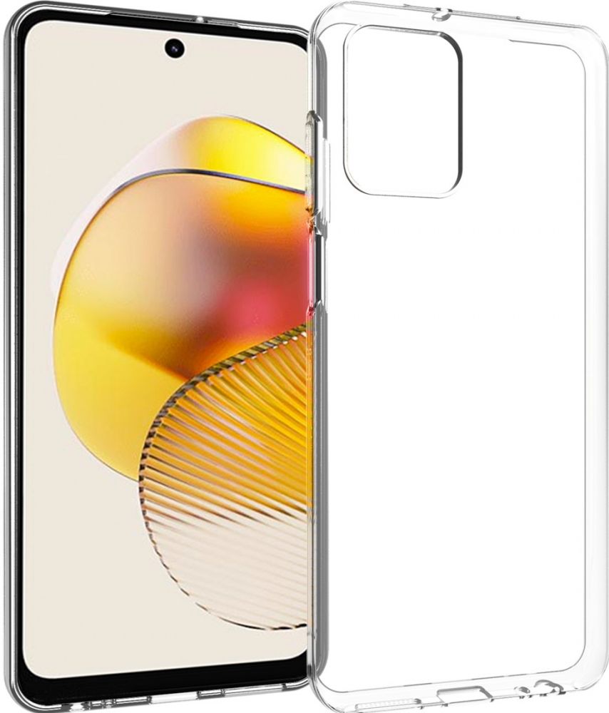 Accezz Clear Backcover Motorola Moto G73 - Transparant