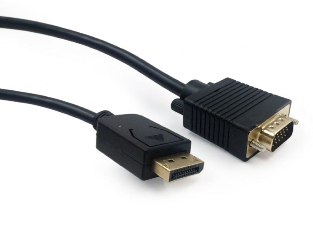 Gembird DisplayPort zu VGA Adapter Kabel 1,8m Zwart - videokabel