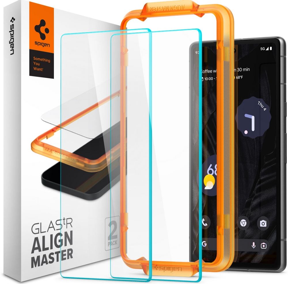 Spigen GLAS.tR AlignMaster - Schermbeschermer voor mobiele telefoon