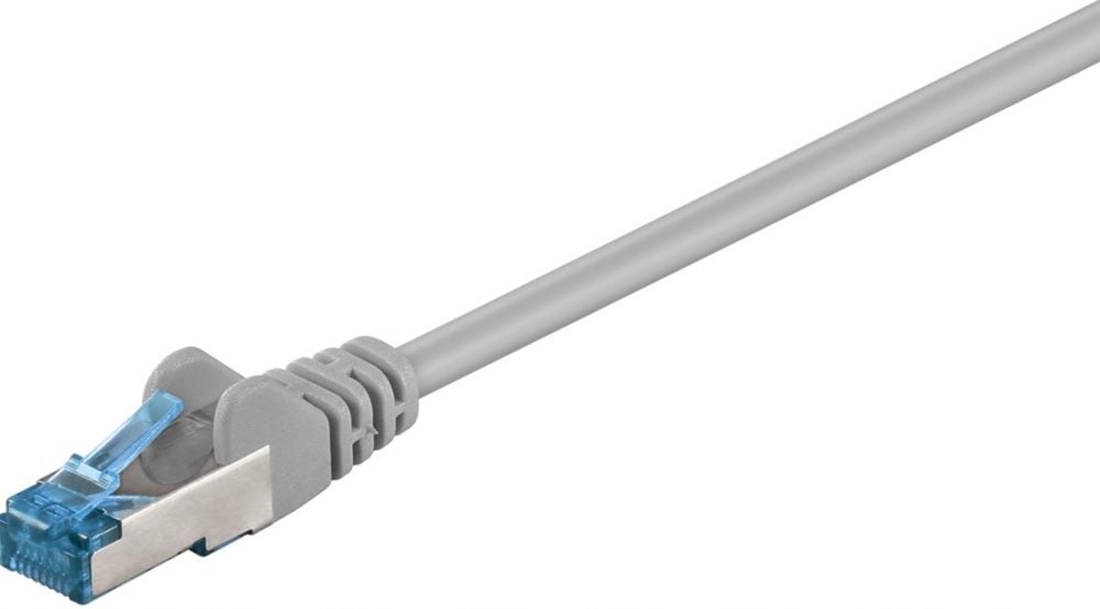 Cable Cat6a S/FTP 1m grey RJ45/RJ45