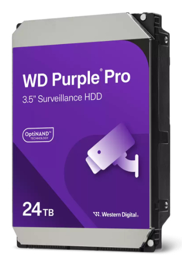 WD Purple Pro WD241PURP 24TB - Vaste schijf
