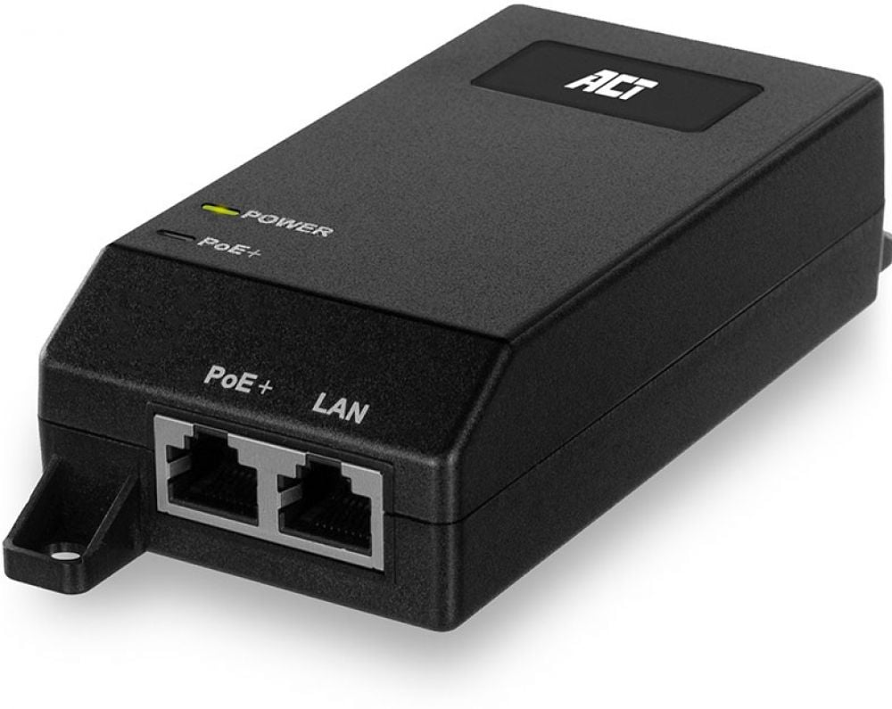 ACT AC4438 - Gigabit PoE+ injector