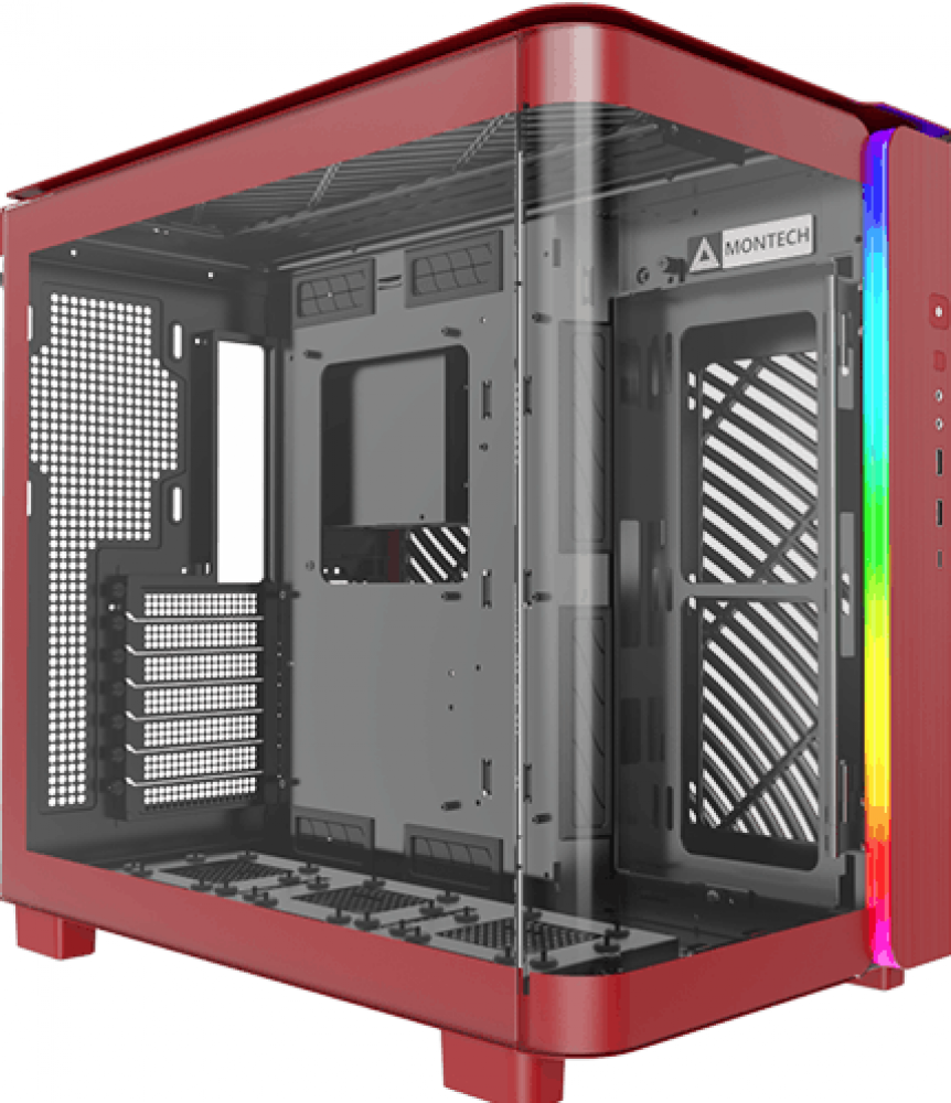 Montech King 95 Rood - Midtowermodel