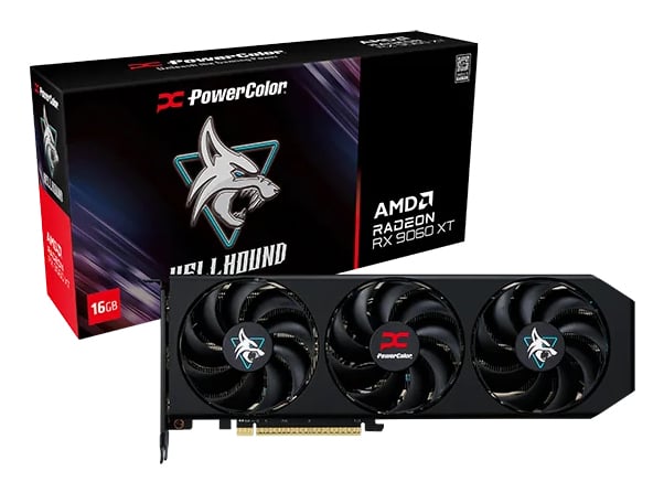 Powercolor Hellhound Radeon RX 9060 XT - Videokaart