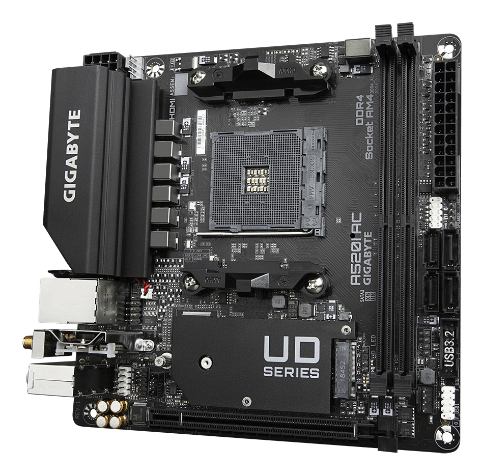 Gigabyte A520I AC - moederbord