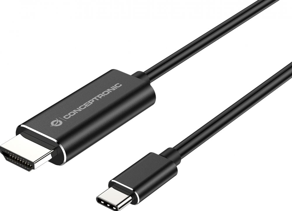 Conceptronic ABBY04B Adapter - USB-C naar HDMI