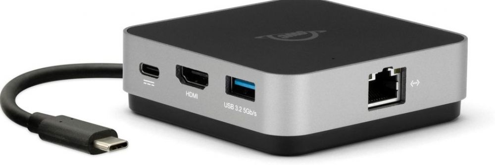 OWC USB-C Travel Dock E - 6-poorts Mini Dock met Ethernet