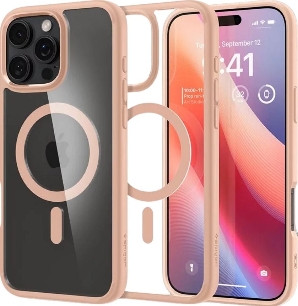 Spigen iPh 6.9in 2024 Ultr Hybr MF RsTit