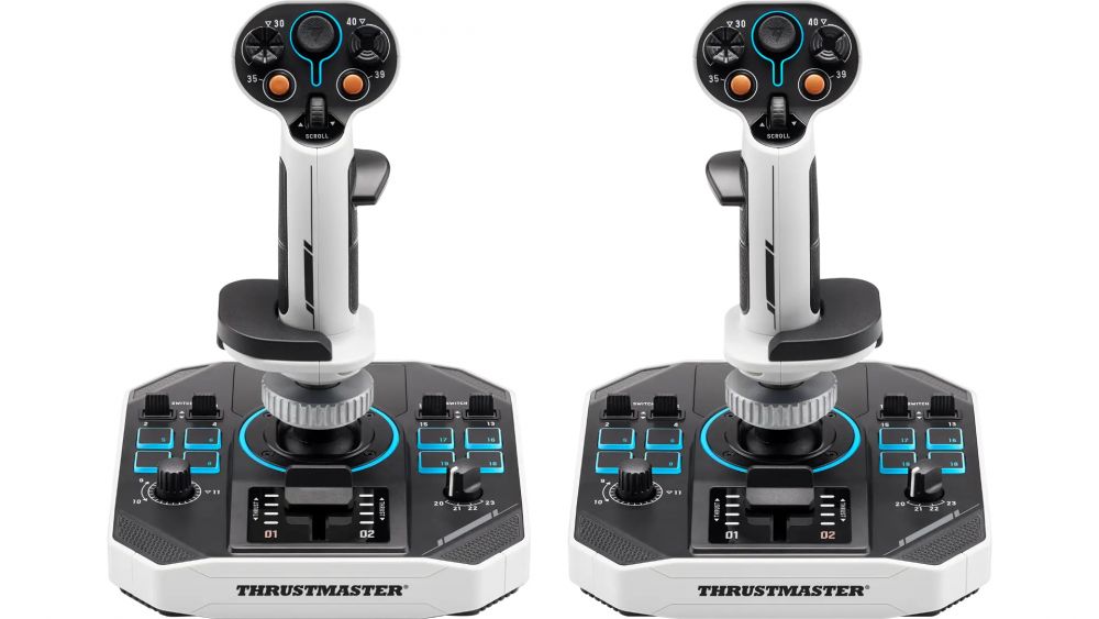 Thrustmaster Sol-R 2 HOSAS Space Sim Duo - Joystick -Bedraad