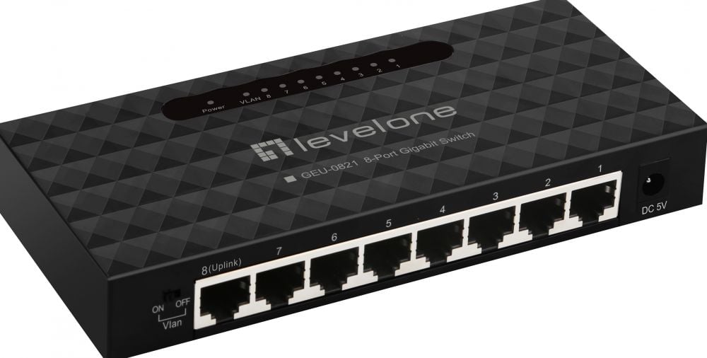 LevelOne GEU-0821 - Netwerkswitch