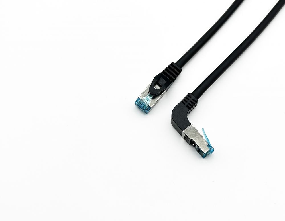 Equip Patchkabel Cat6A S/FTP 2xRJ45 2.00m zwart wink.LSZH
