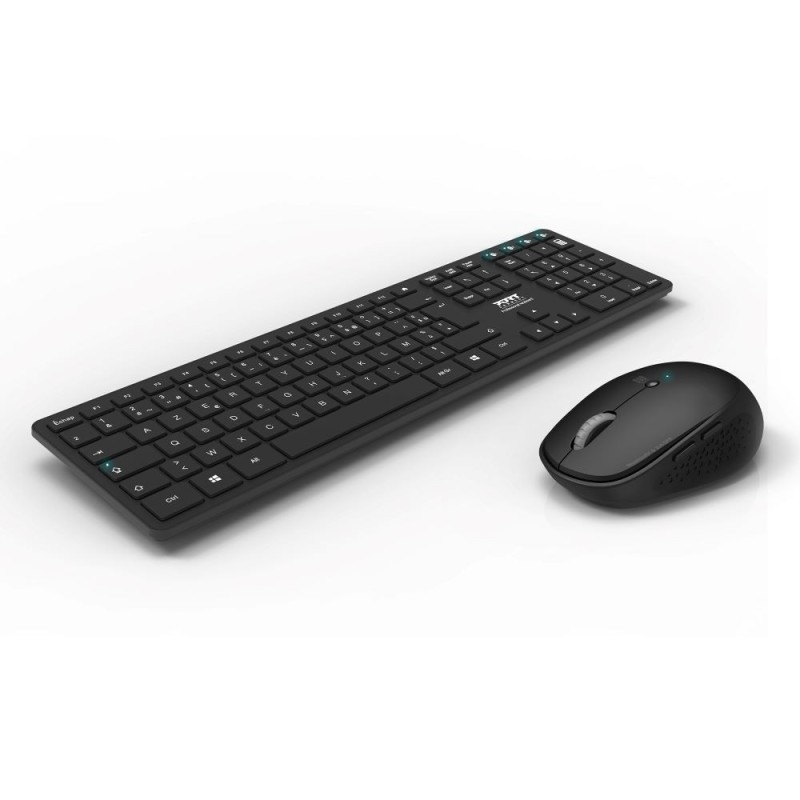 Port Designs QWI PACK KEYBOARD + MOUSE OFFICE PRO RECHARGEABLE BLUETOOTH - Toetsenbord en muis set