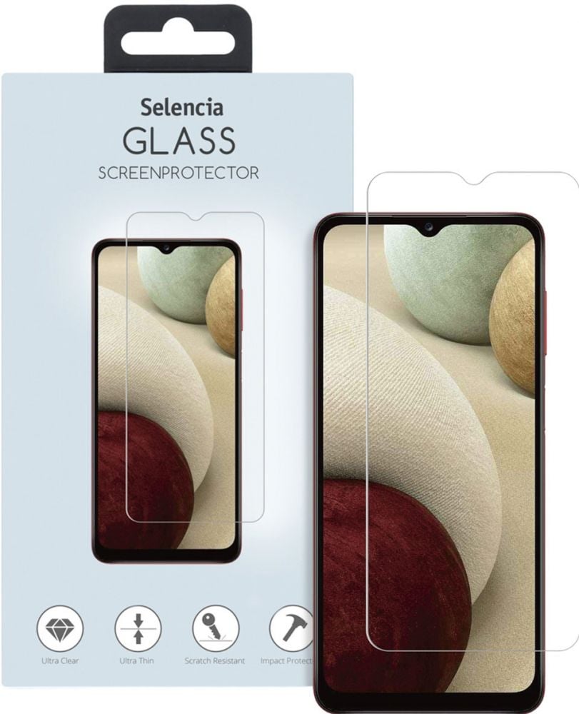 Selencia Gehard Glas Screenprotector Samsung Galaxy A04(s) / A12 / A32 (5G) / A13 (5G/4G)