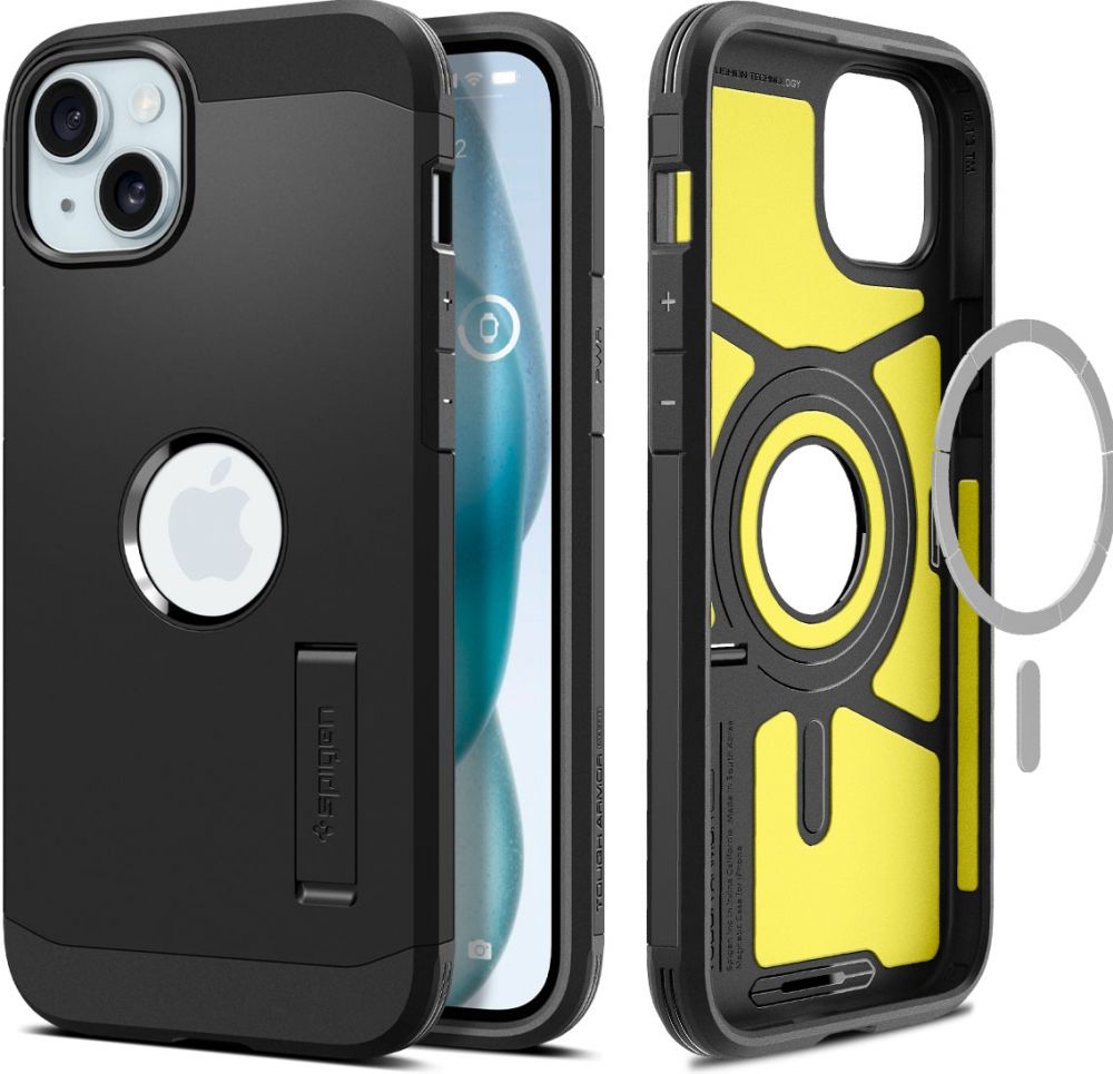 Spigen Tough Armor MagFit - Achterzijde behuizing voor mobiele telefoon