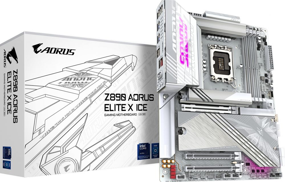 GIGABYTE Z890 AORUS ELITE X ICE - Moederbord