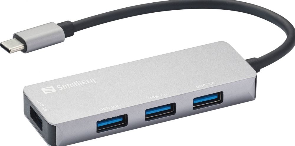 Sandberg USB-C Hub 1xUSB3.0+3x2.0