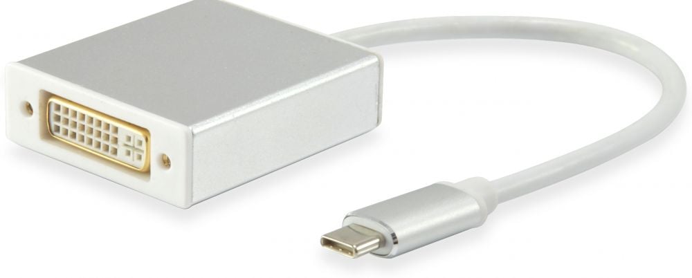 Equip USB Type C stekker auf DVI-I Dual Link Buchse Adapter