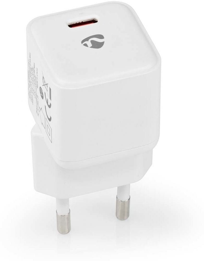 Oplader / 1.67 / 2.22 / 3.0 A / Outputs: 1 / USB-C / 20 W / Automatische Voltage Selectie