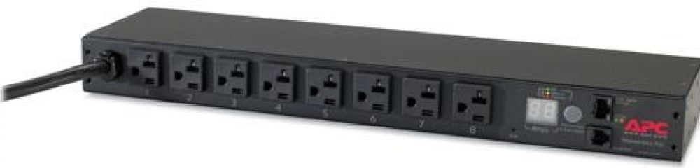 APC Metered Rack PDU AP7801B - Voedingsverdeeleenheid (rack-uitvoering)