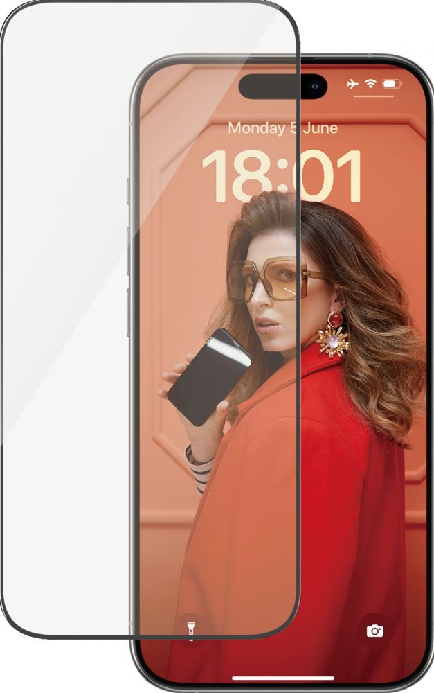 PanzerGlass - Schermbeschermer voor mobiele telefoon