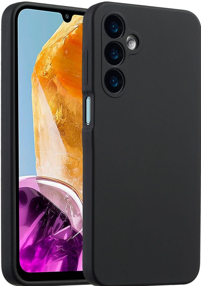 Accezz Liquid Silicone Backcover Samsung Galaxy A16 (5G) - Zwart