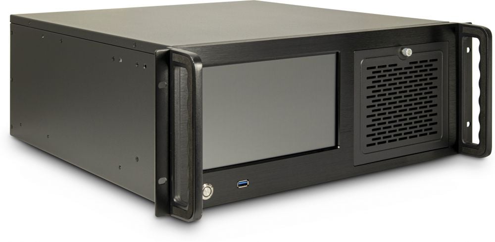 Inter-Tech 48.3cm IPC 4U-4460TFT 4HE SERVER Touchpanel 8,9"
