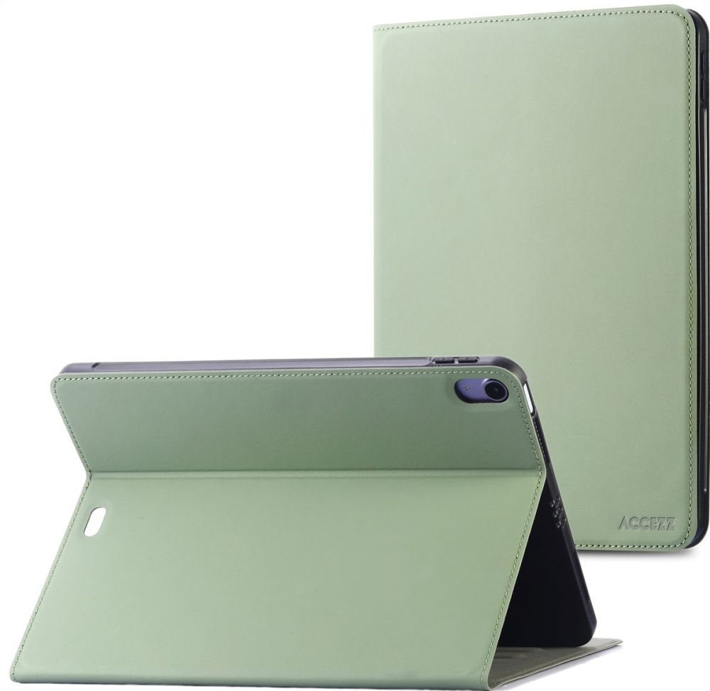 Accezz Classic tablet case iPad 10 (2022) 10.9 inch - Groen