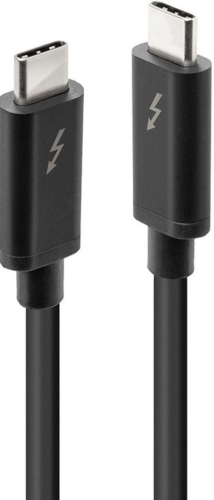 LINDY 2m Thunderbolt 3 Cable. Black