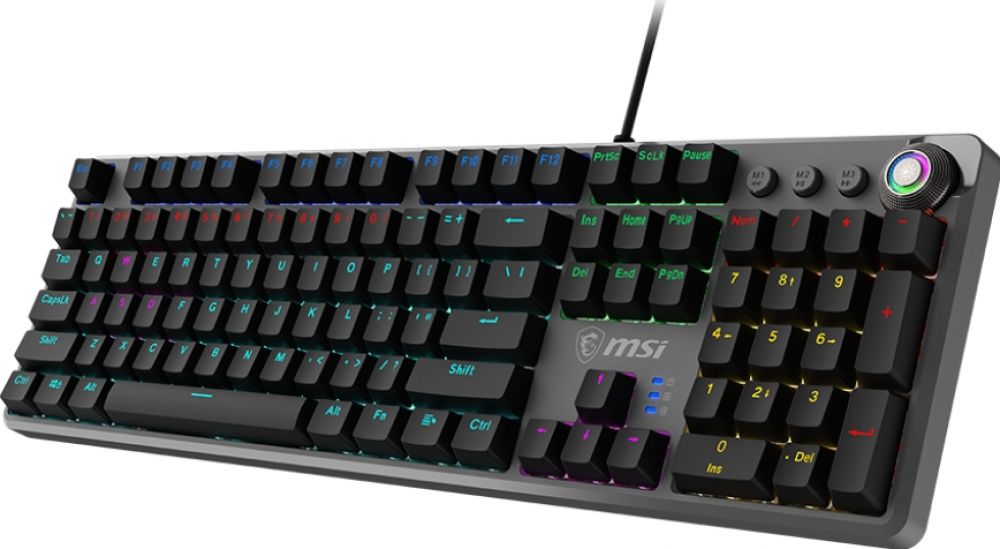 MSI FORGE GK-310 RED Gaming Keyboard, verkabelt