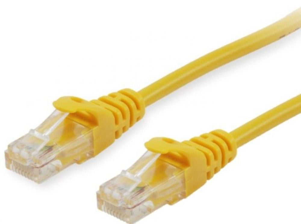 Equip 625464 Patch cable [U/UTP Cat6 26AWG 250Mhz 5m Yellow]