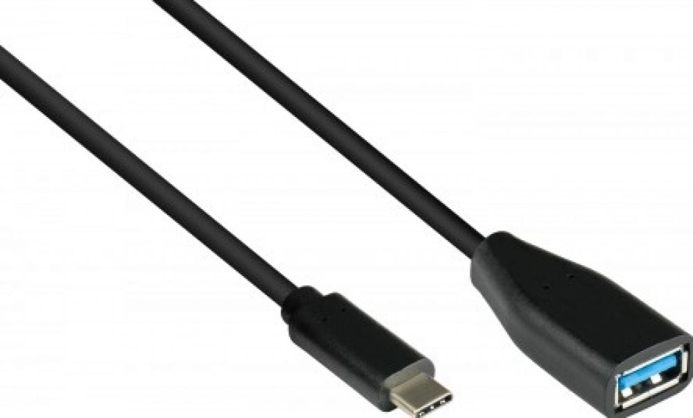 Good Connections USB 3.2 Gen.1 OTG Kabel USB-C St.-A-Bu.